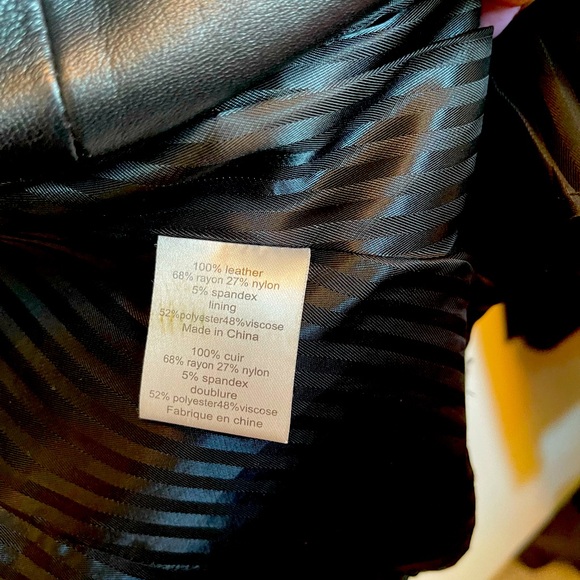 Peblum style soft leather jacket. - Picture 3 of 4